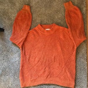 Comfy orange sweater